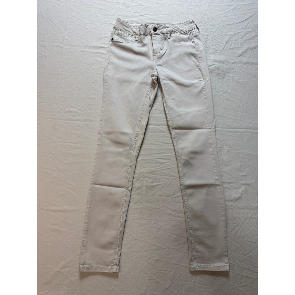 Maurices Women’s Stretch Skinny Jeans Beige Size‎ Small Regular